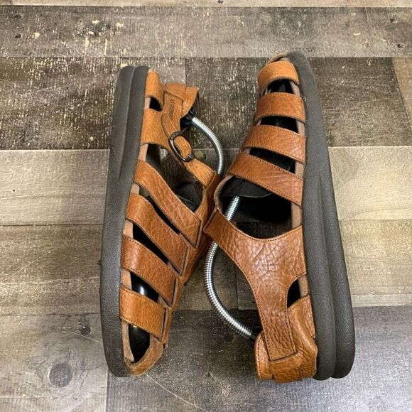Mephisto Sam sandals mens 46 / US 12 buckle fisherman closed toe sandals gorpcor - Picture 7 of 12